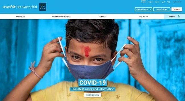 Unicef uses Drupal CMS platform