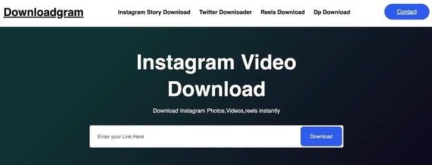 best apps for reposting on instagram: downloadgram