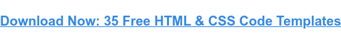Download Now: 25 Free HTML & CSS Hacks