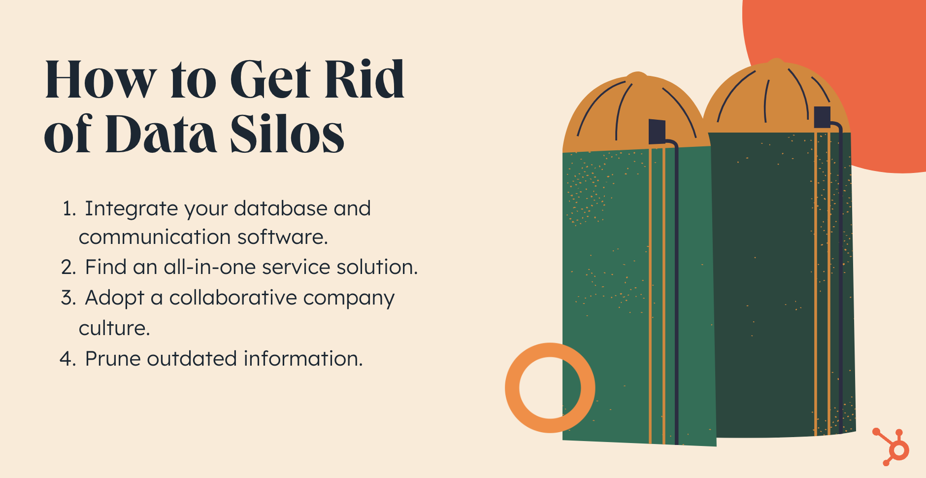 how to remove of data silos