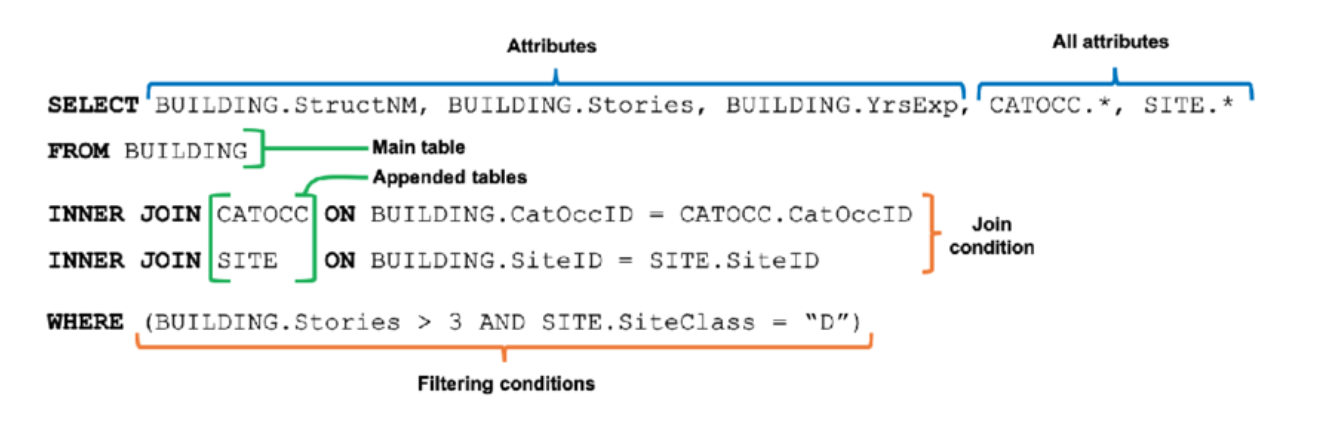 Coding for beginners programming language example: SQL